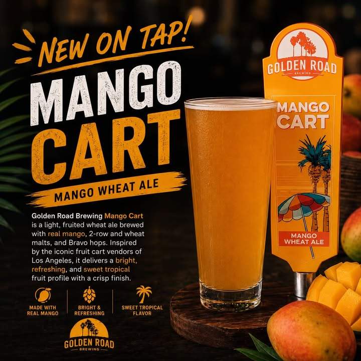 Free Pool and Mango Cart Wheat Ale